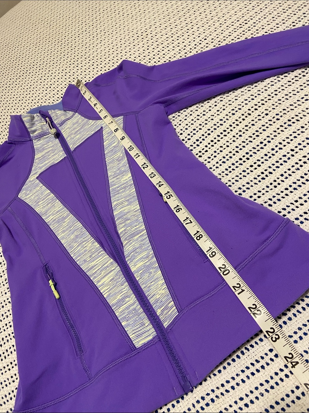 Ivivva (Lululemon) Perfect Your Practice full zip up jacket for young girls 12 - Picture 8 of 9